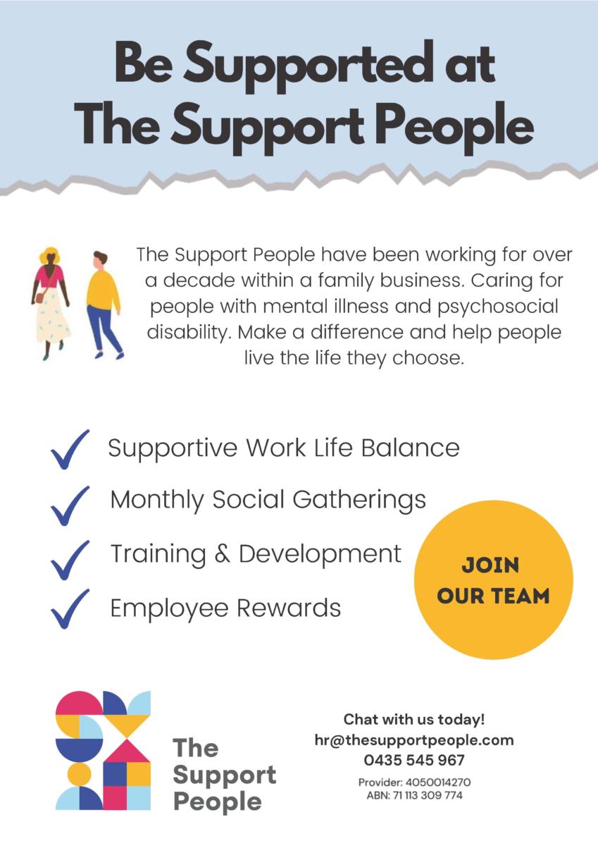 Careers – The Support People